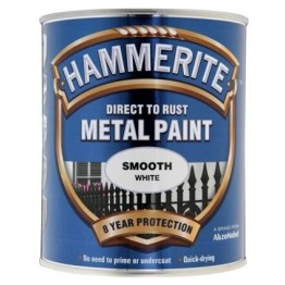 Hammerite Smooth White - 750ml